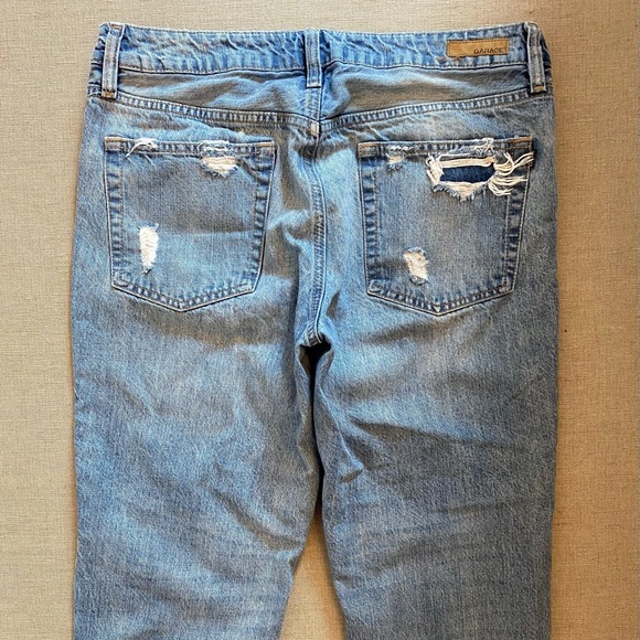 Garage Distressed Boyfriend Jeans - Picture 3 of 8
